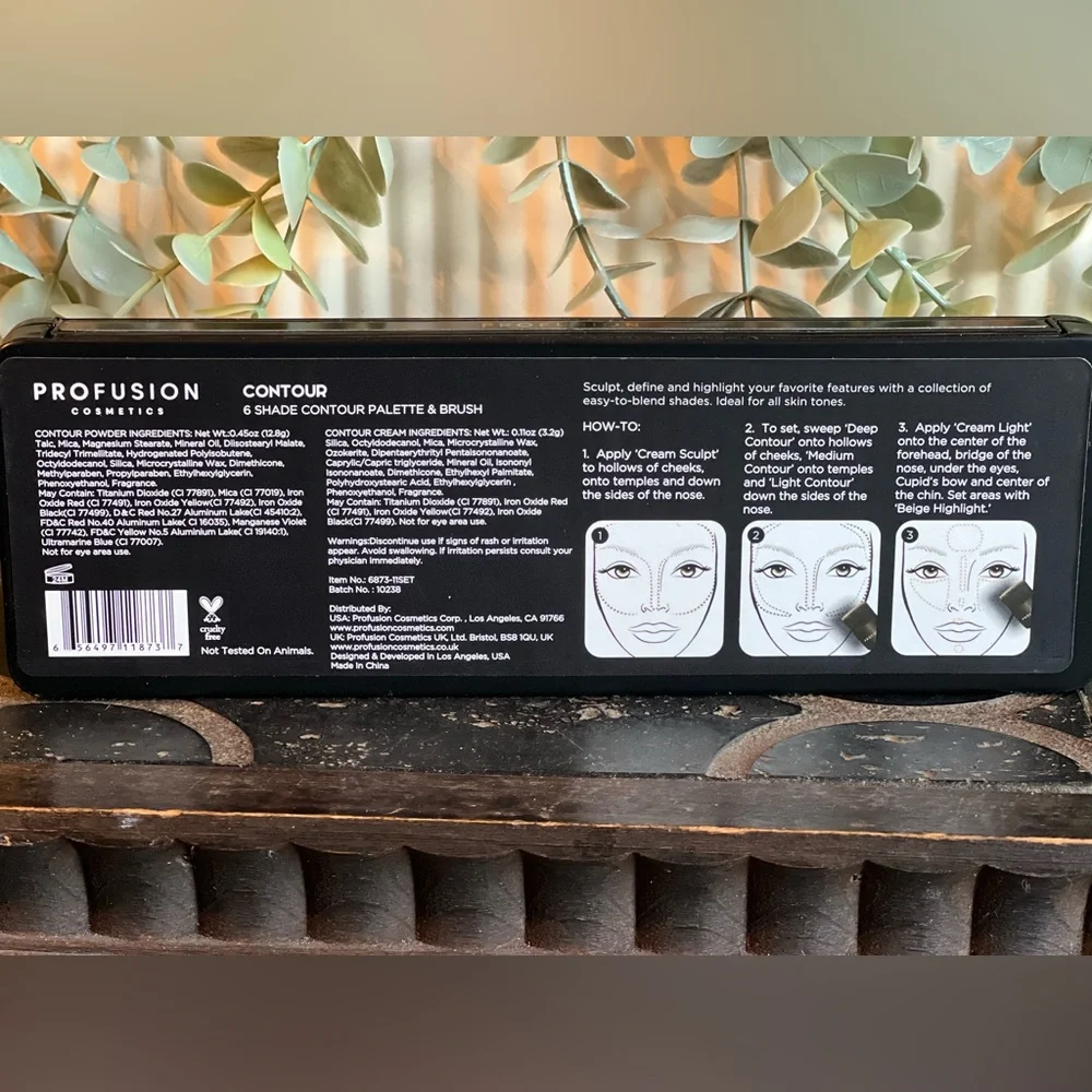 Profusion Cosmetics Contour Makeup Palette
